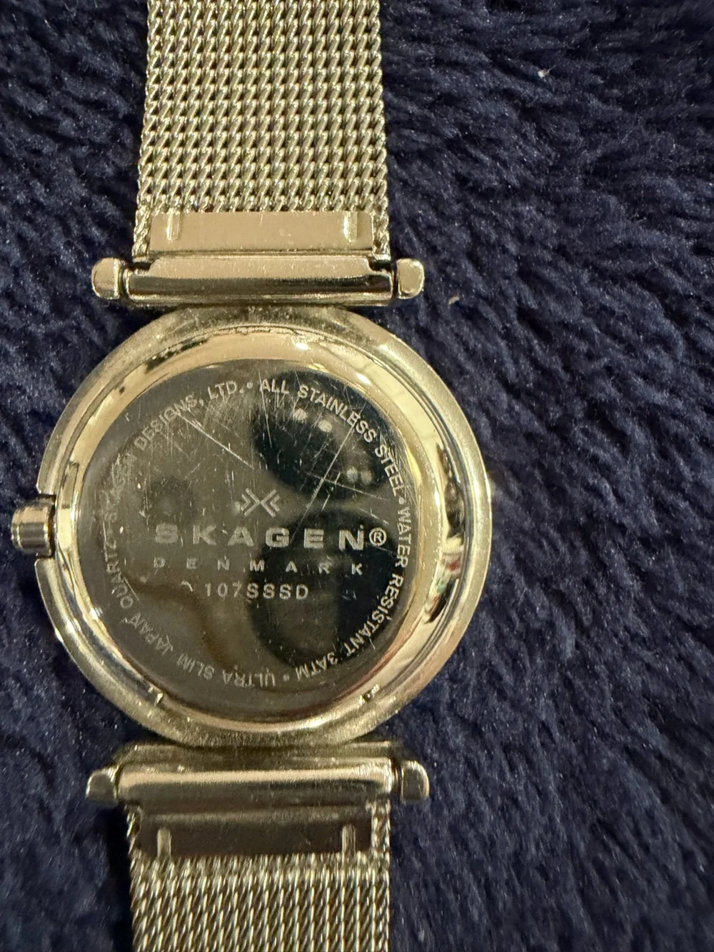 Skagen Silver Mesh Bracelet Watch for Women